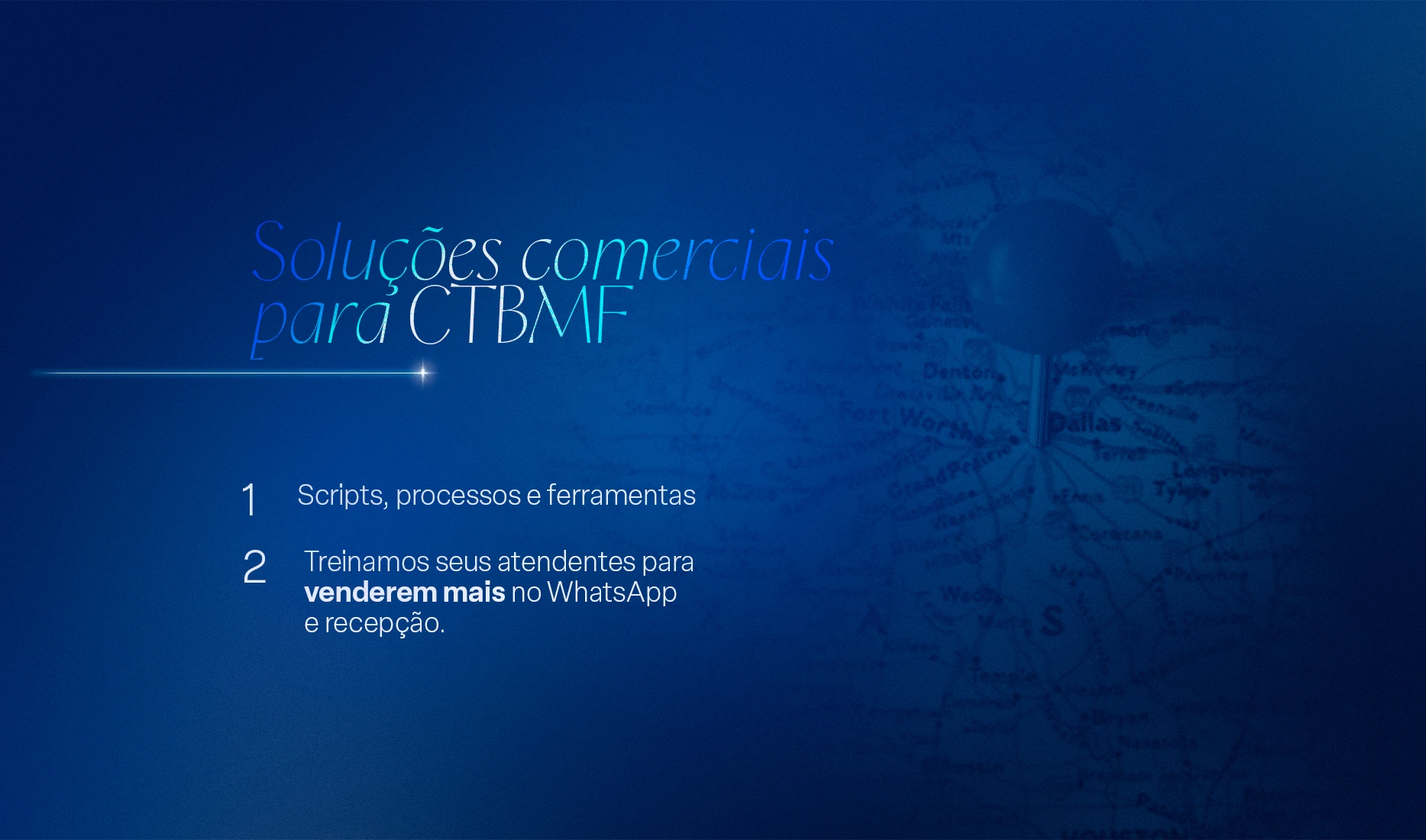 soluçoes comerciais para ctbmf